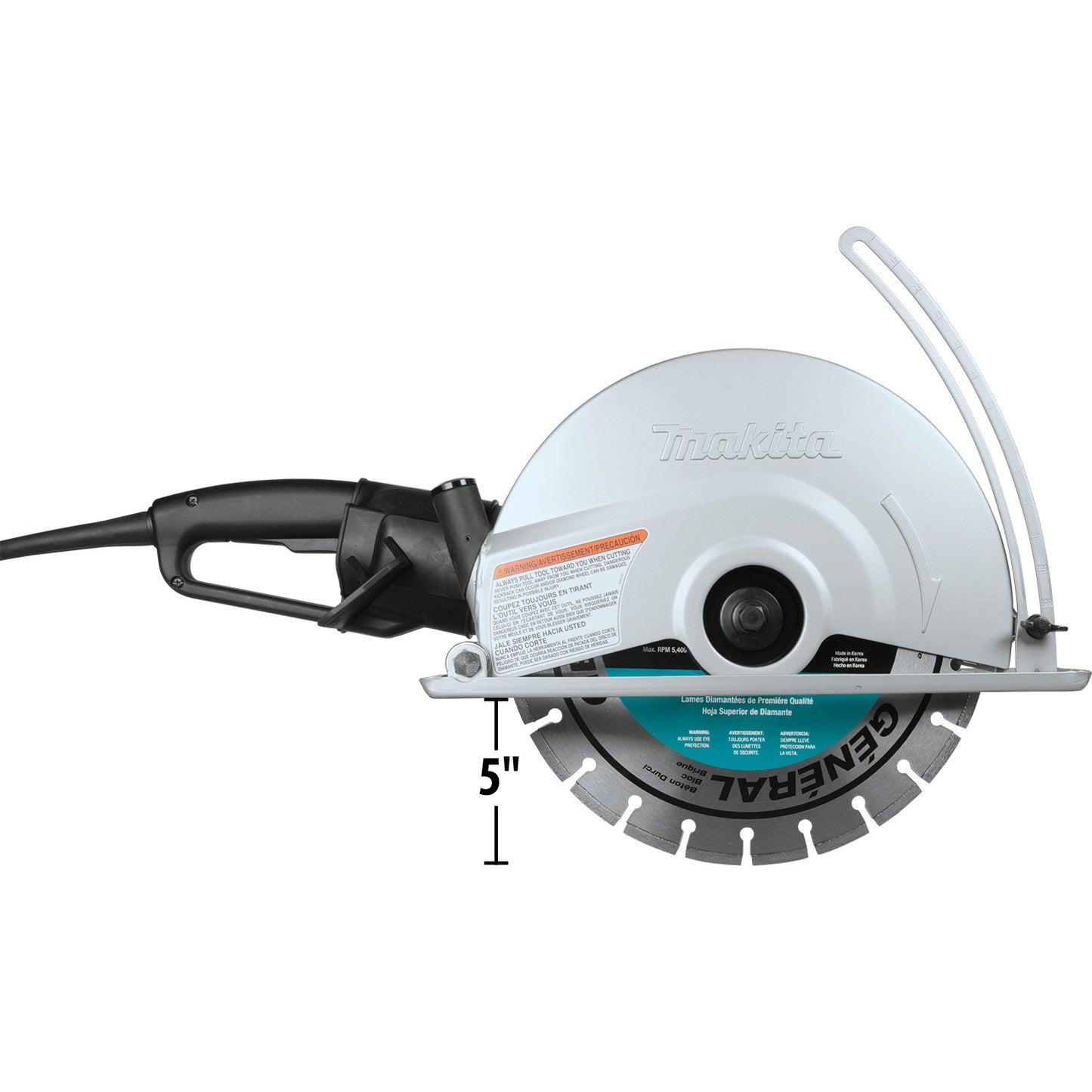 Makita 4114 14" SJS™ Electric Angle Cutter