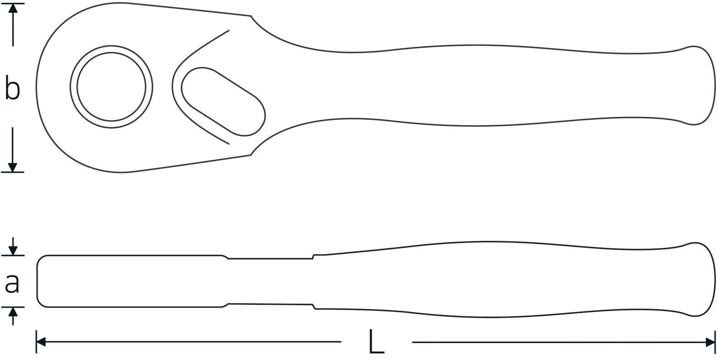 Stahlwille 11132020 415SGB N Fine-ToothBit Ratchet