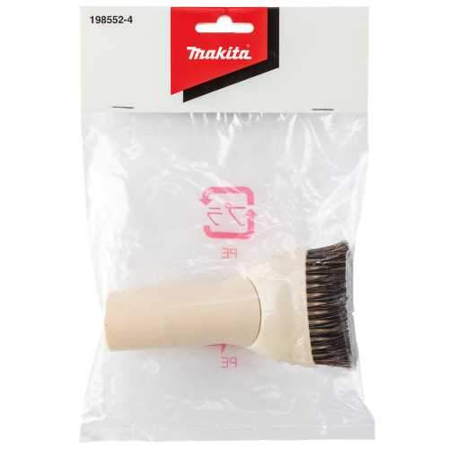 Makita 198552-4 2‑3/8" White Round Brush Attachment