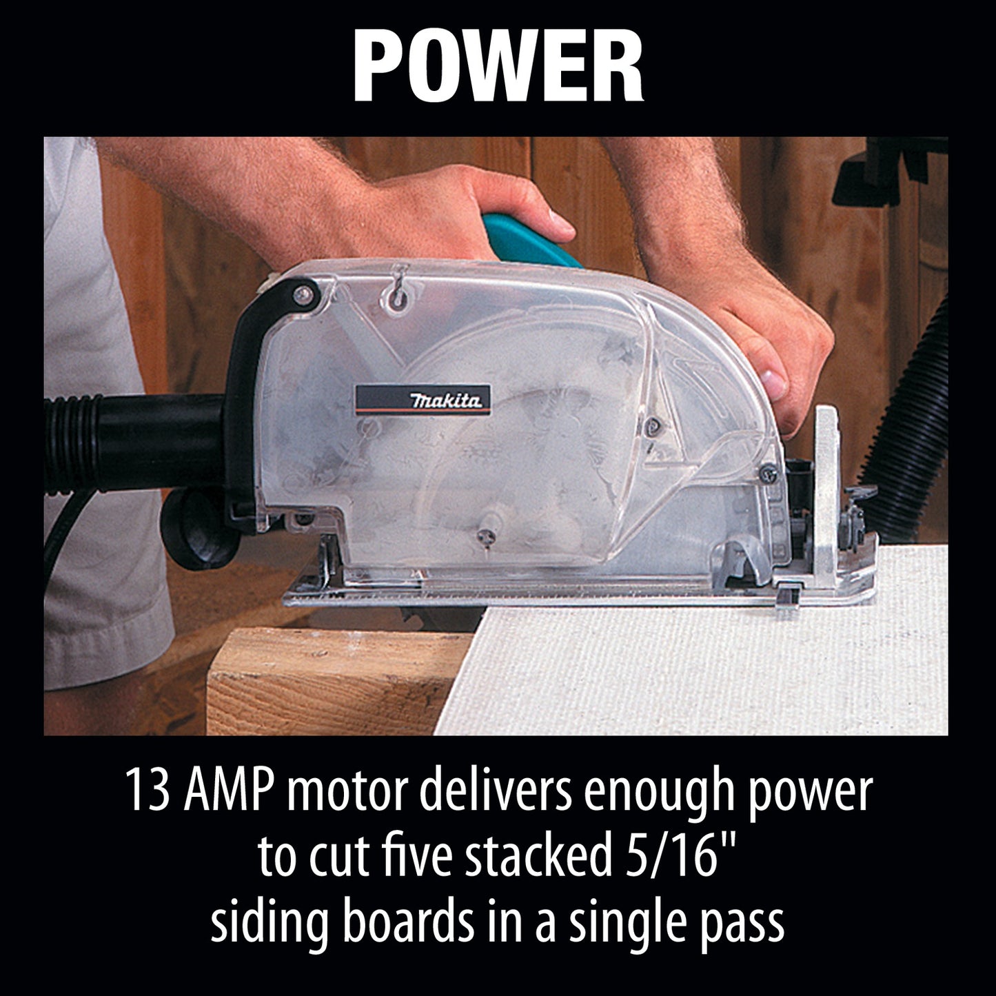 Makita 5057KB 7‑1/4" Circular Saw, with Dust Collector