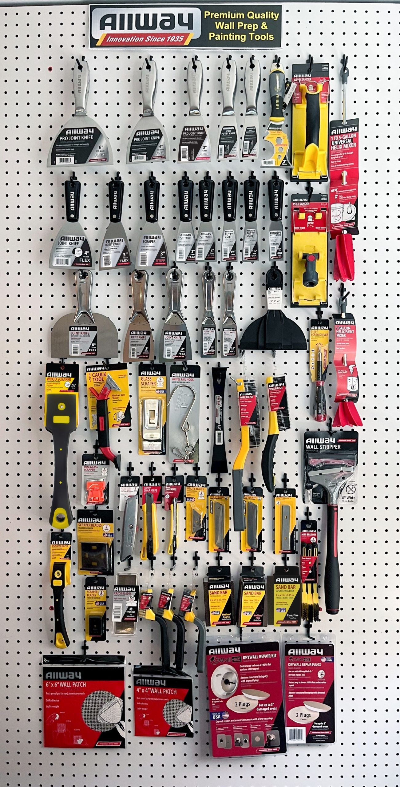 Allway ASMT 2"² 450-Piece ALLWAY® 2"² Starter Assortment
