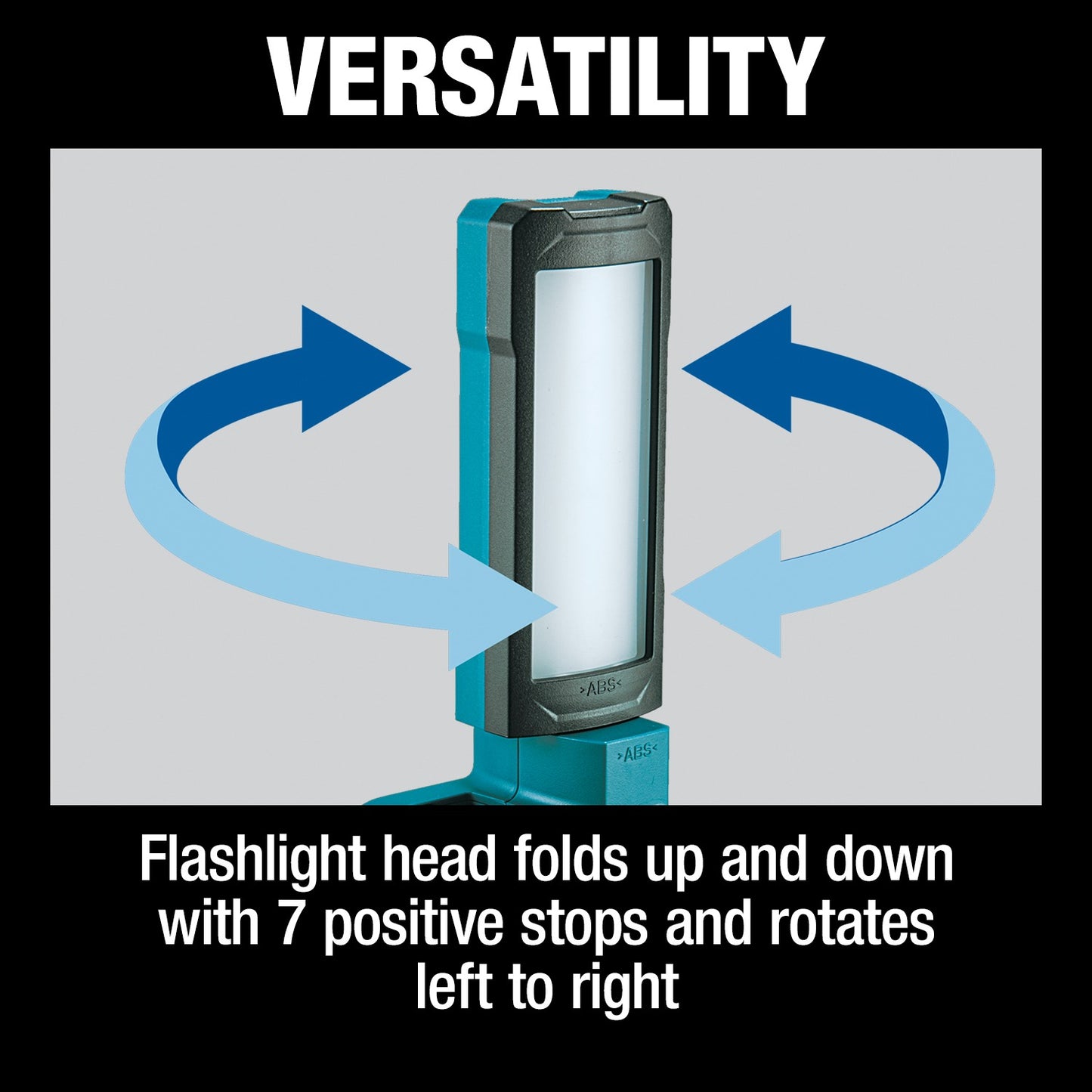 Makita DML816 18V LXT® Lithium‑Ion Cordless 18 L.E.D. Flashlight, Flashlight Only