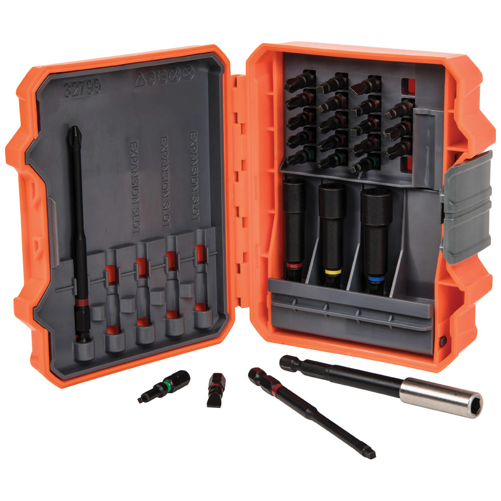 Klein Tools 32799 Klein Tools 26 Piece Pro Impact Power Bit Set
