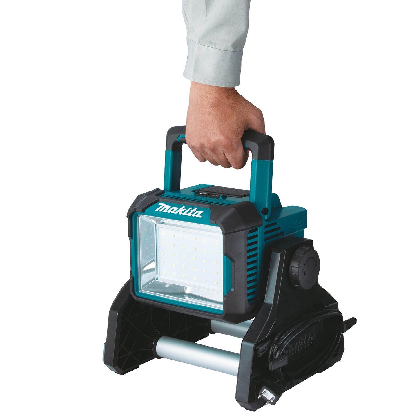 Makita DML811 18V LXT® Lithium‑Ion Cordless/Corded Work Light, Light Only