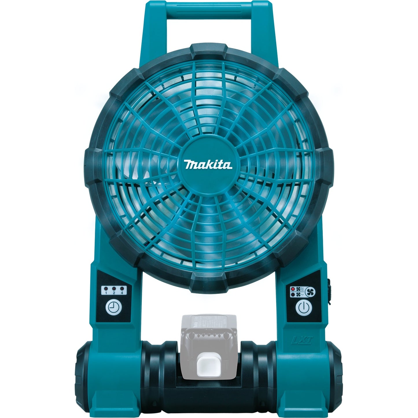Makita DCF201Z 18V LXT® Lithium‑Ion Cordless/Corded 9" Fan, Tool Only