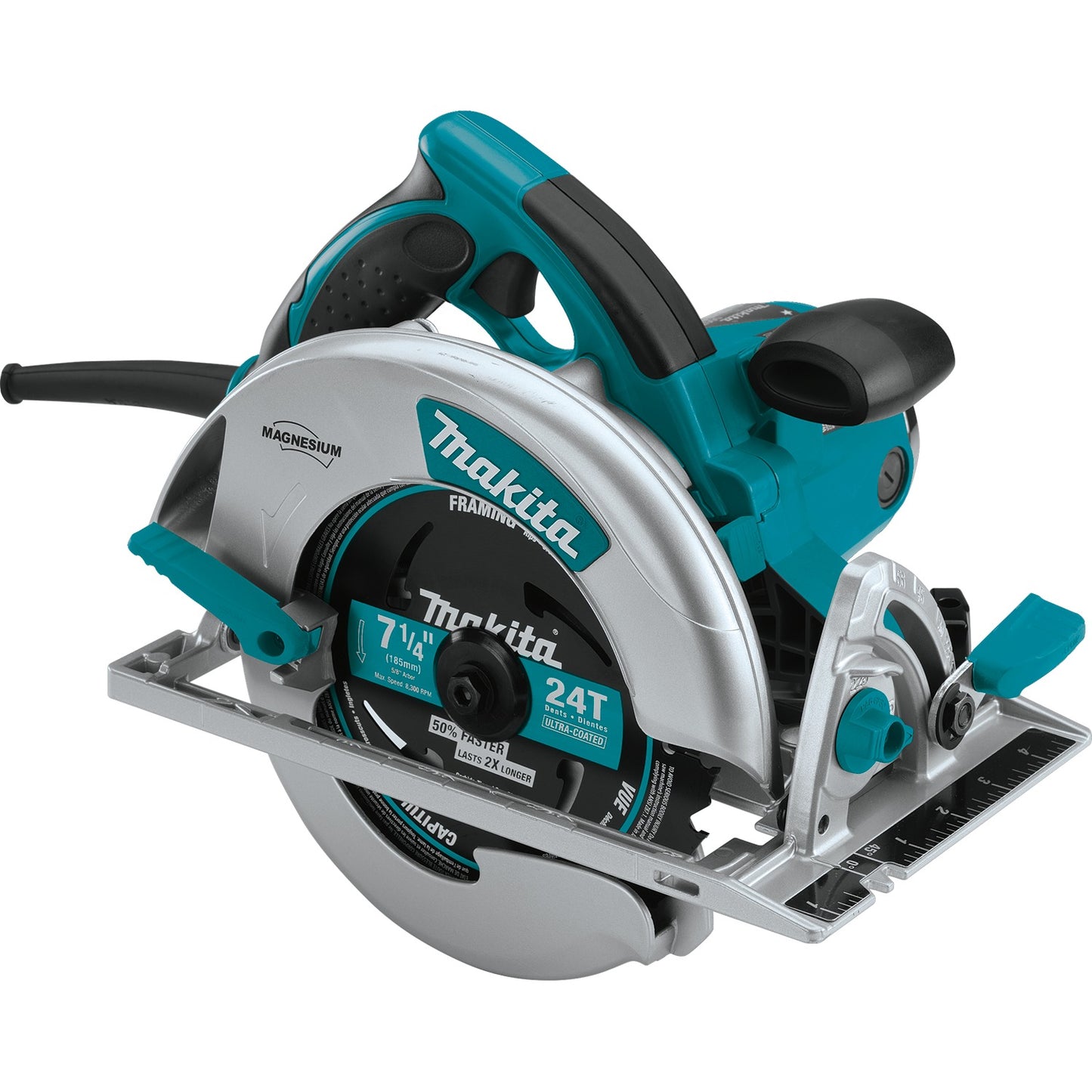 Makita 5007MGA 7‑1/4" Magnesium Circular Saw, with Electric Brake