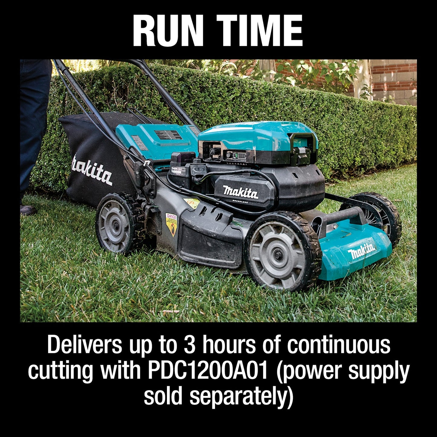 Makita CML01Z 40V max ConnectX™ Brushless 21" Self‑Propelled Commercial Lawn Mower, Tool Only