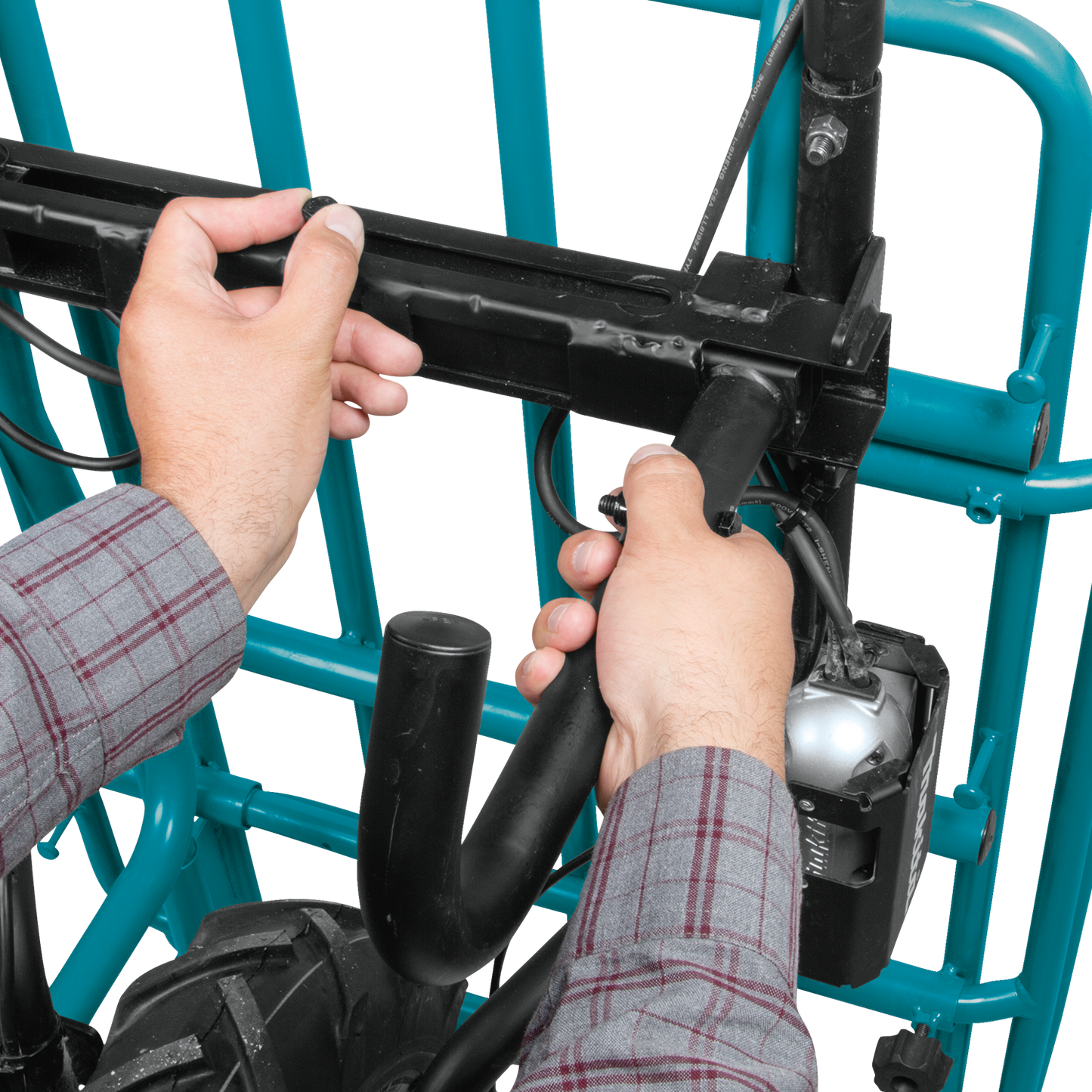 Makita XUC01PTX1 18V X2 LXT® Brushless Cordless Power‑Assisted Wheelbarrow Kit (5.0Ah)
