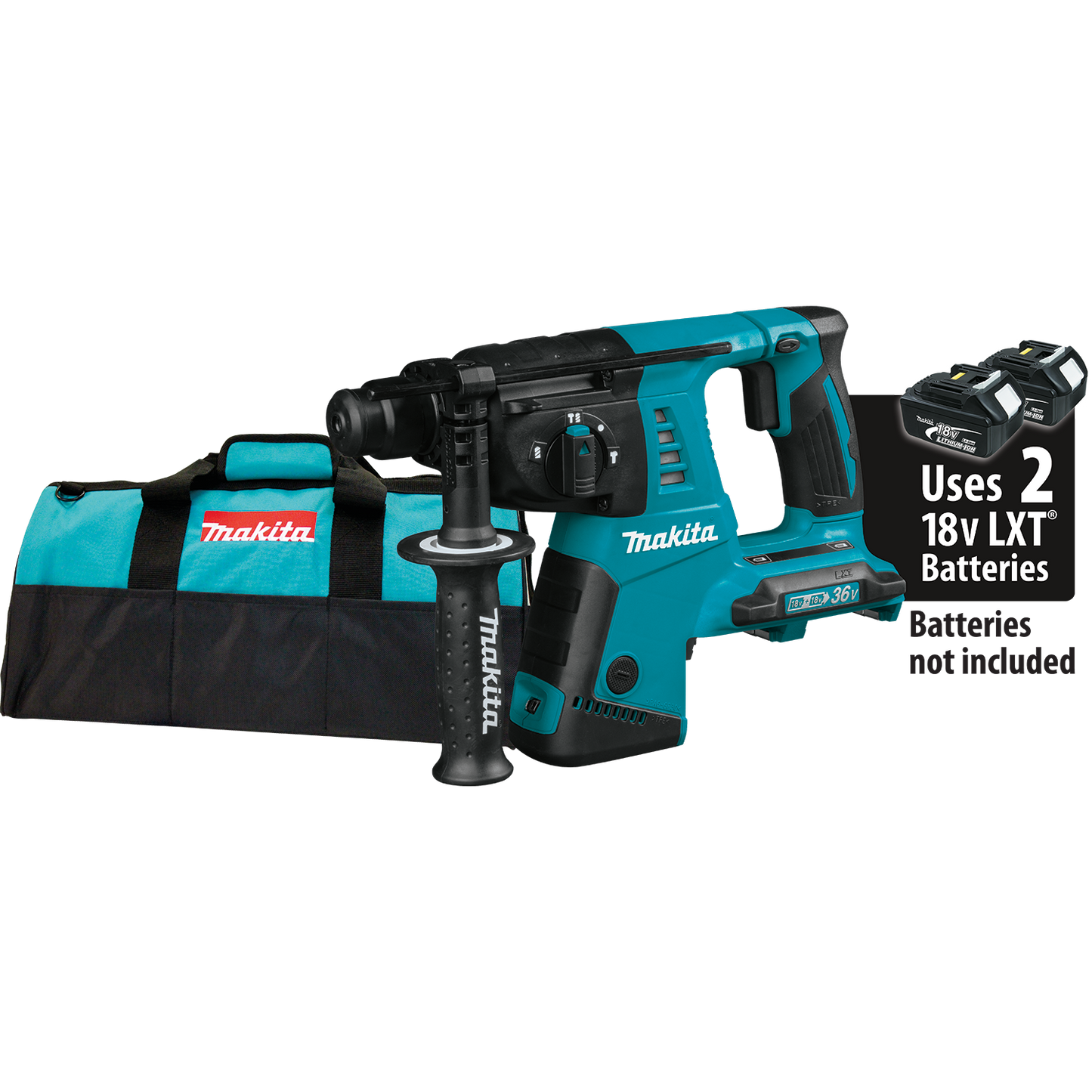 Makita XRH05Z 36V (18V X2) LXT® 1" SDS‑PLUS Rotary Hammer, Tool Only