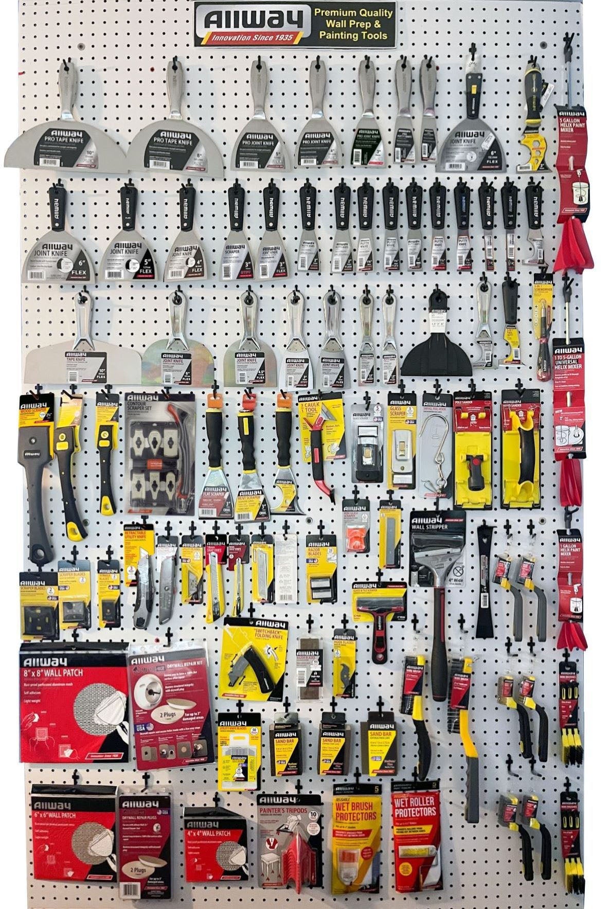 Allway ASMT 4"² 719-Piece ALLWAY® 4"² Starter Assortment