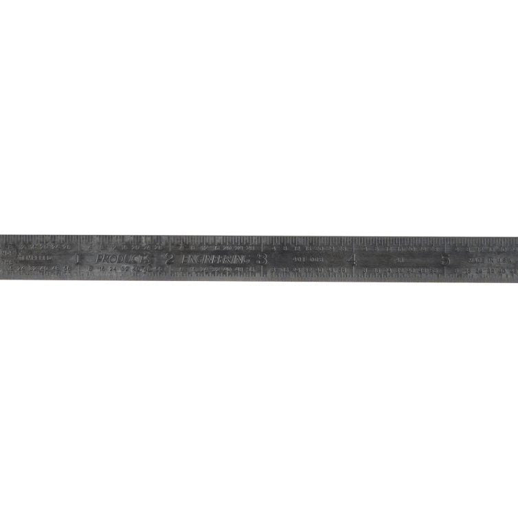PEC Tools 401-006SS 6³ Flexible Rule, 4R, Stainless Steel