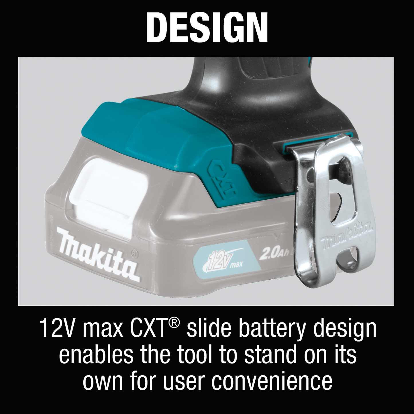 Makita FD09Z 12V max CXT® Lithium‑Ion Cordless 3/8" Driver‑Drill, Tool Only