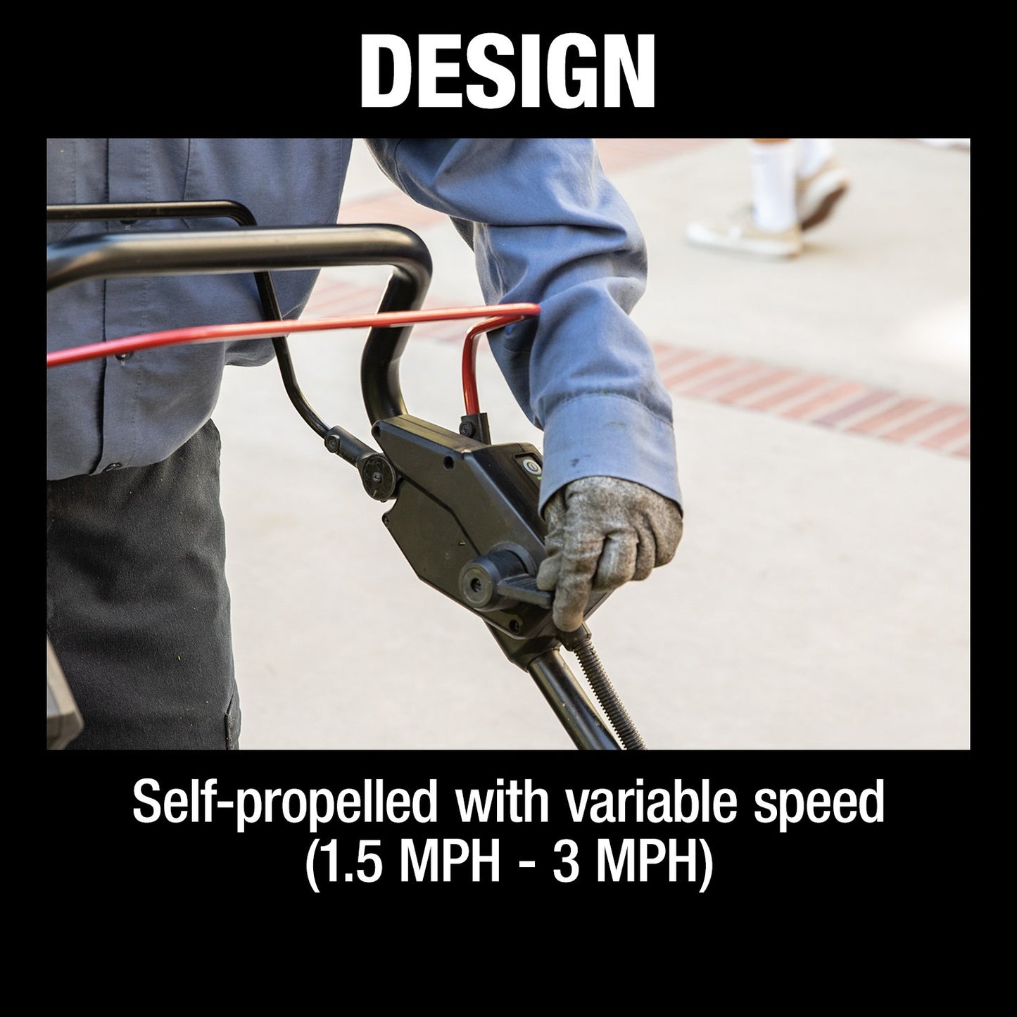 Makita CML01Z 40V max ConnectX™ Brushless 21" Self‑Propelled Commercial Lawn Mower, Tool Only