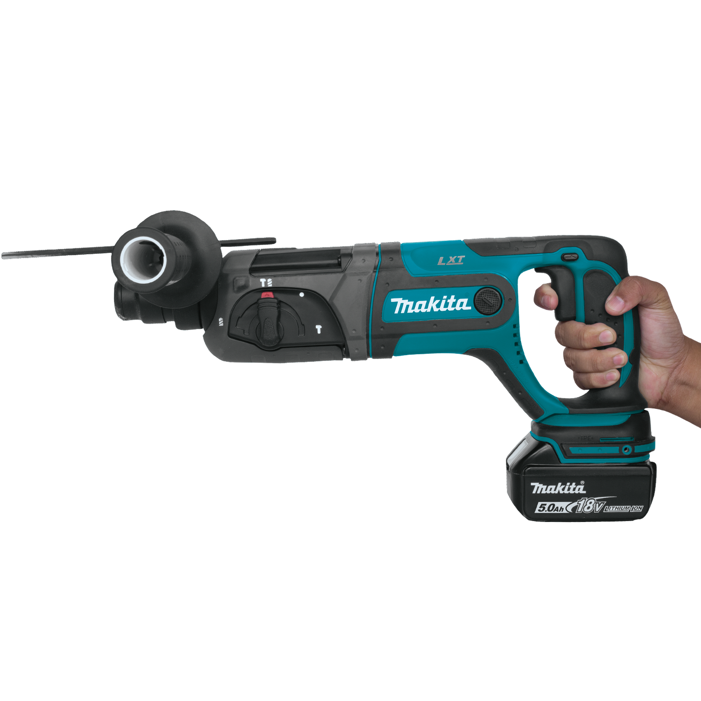 Makita XRH04T 18V LXT® Lithium‑Ion Cordless 7/8" SDS‑PLUS Rotary Hammer Kit, (5.0Ah)
