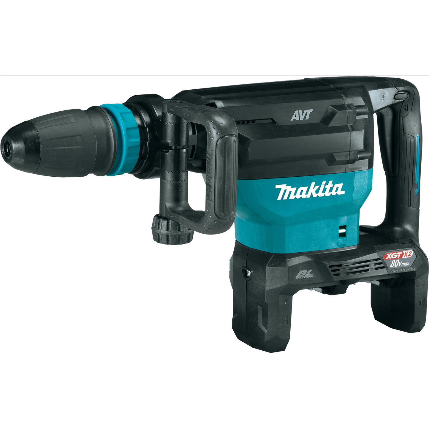 Makita GMH02Z 80V max (40V max X2) XGT® Brushless 28 lb. SDS‑ MAX AVT® Demolition Hammer, AWS® Capable, Tool Only