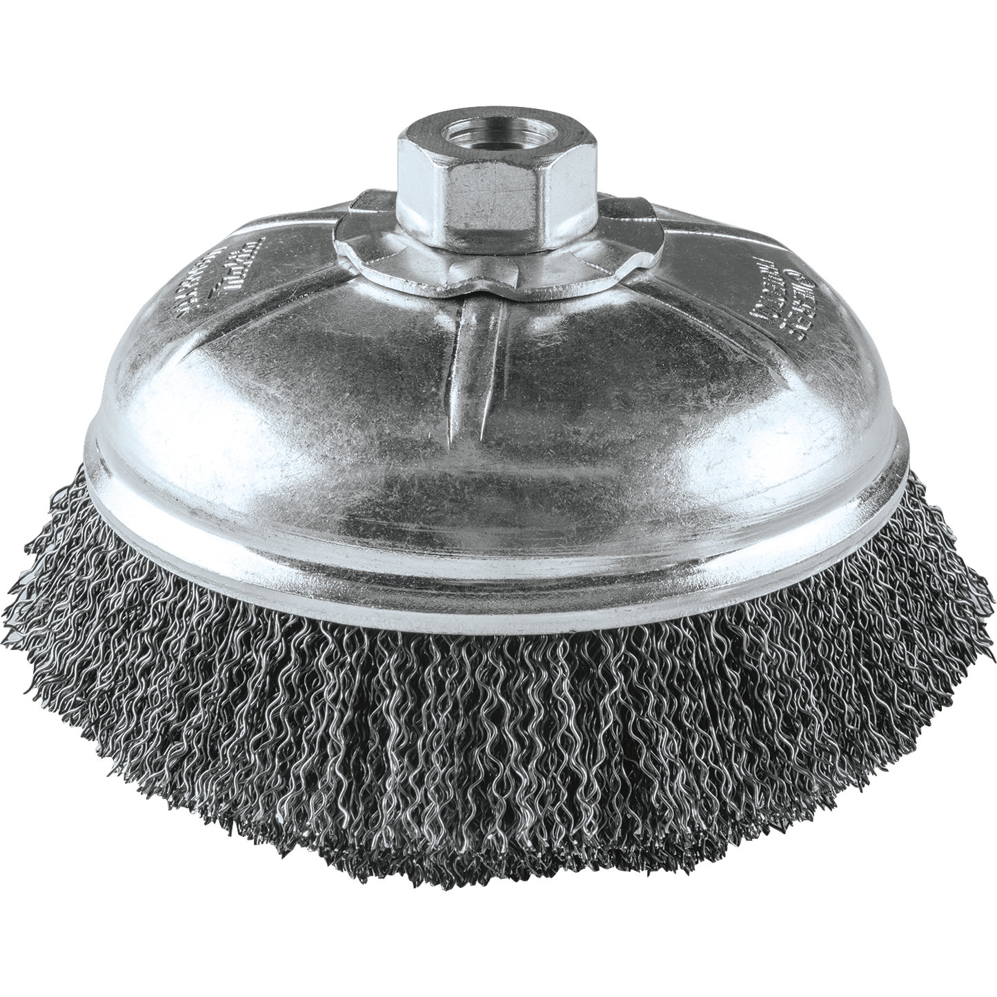 Makita A-98413 6" Crimped Wire Cup Brush, 5/8"‑11