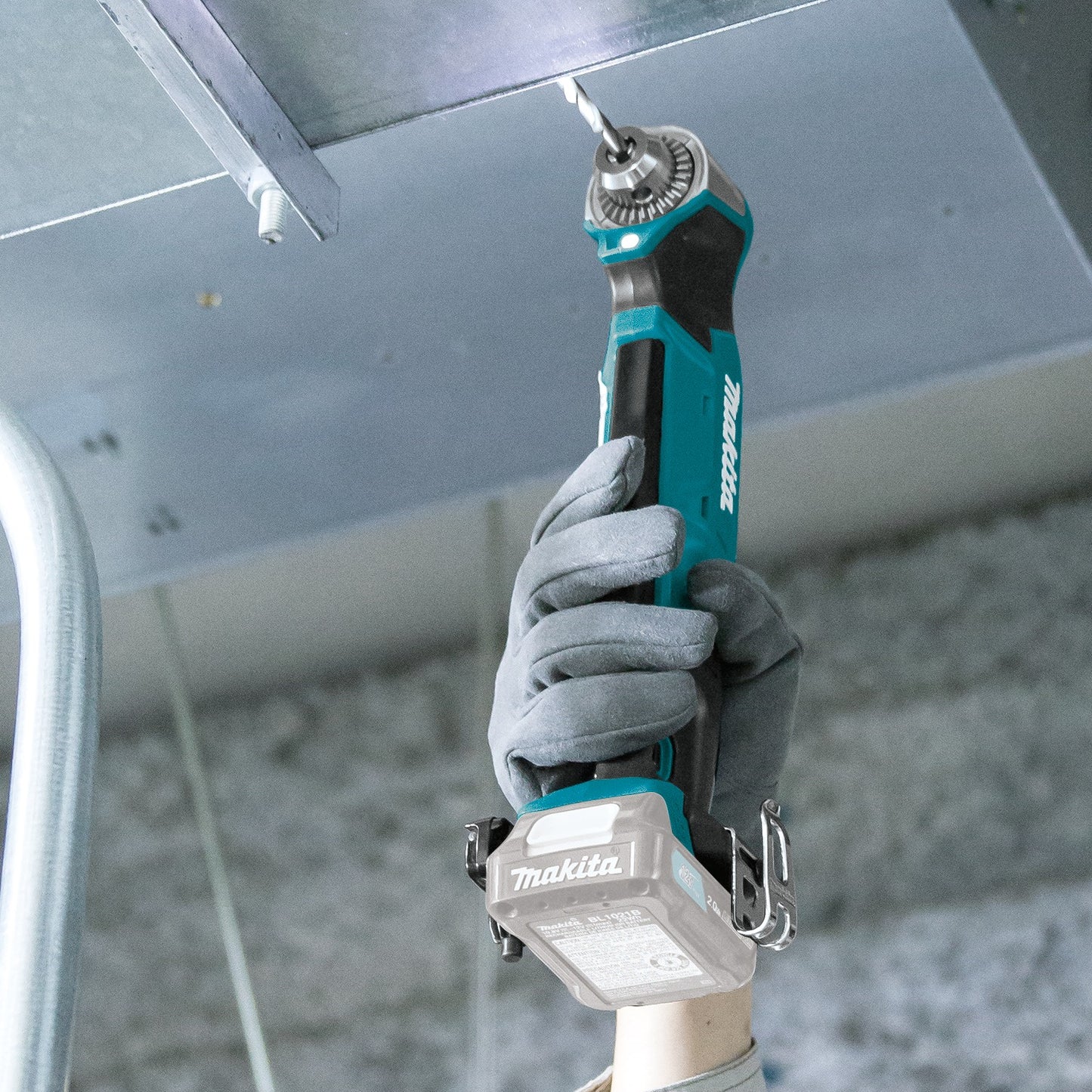 Makita AD03Z 12V max CXT® Lithium‑Ion Cordless 3/8" Right Angle Drill, Tool Only