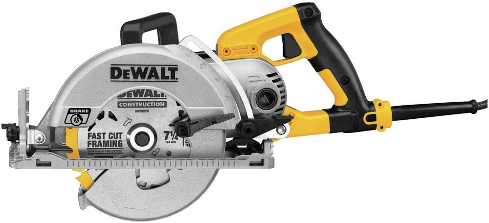 Dewalt DWS535B 7-1/4" (184Mm) Worm Drive Circular Saw With Electric Brake