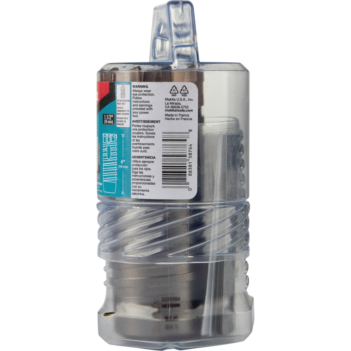 Makita E-12588 1‑1/2" x 4" Rebar Cutter Drill Bit (Head Only)