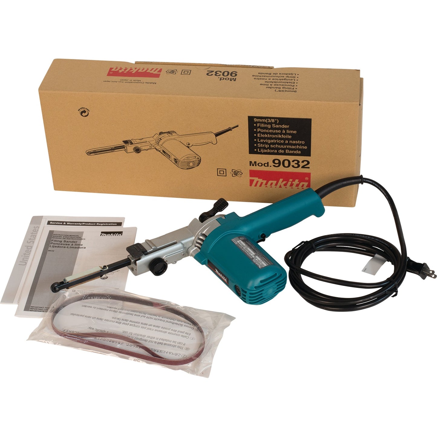 Makita 9032 3/8" x 21" Belt Sander