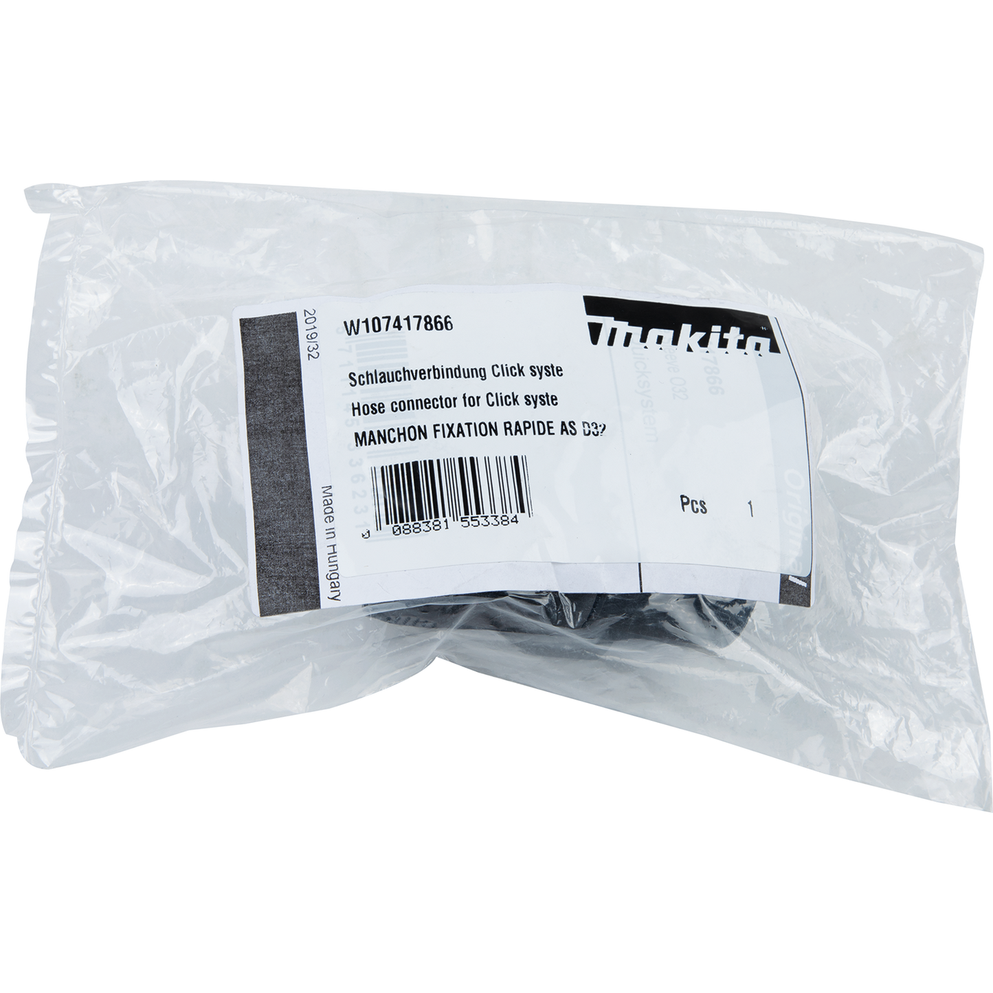 Makita W107417866 Replacement Quick‑Click Cuff, VC4210