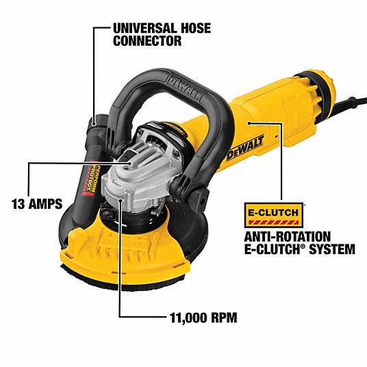 Dewalt DWE46155 4-1/2 In - 5 In Surface Grinding Dust Shroud Kit