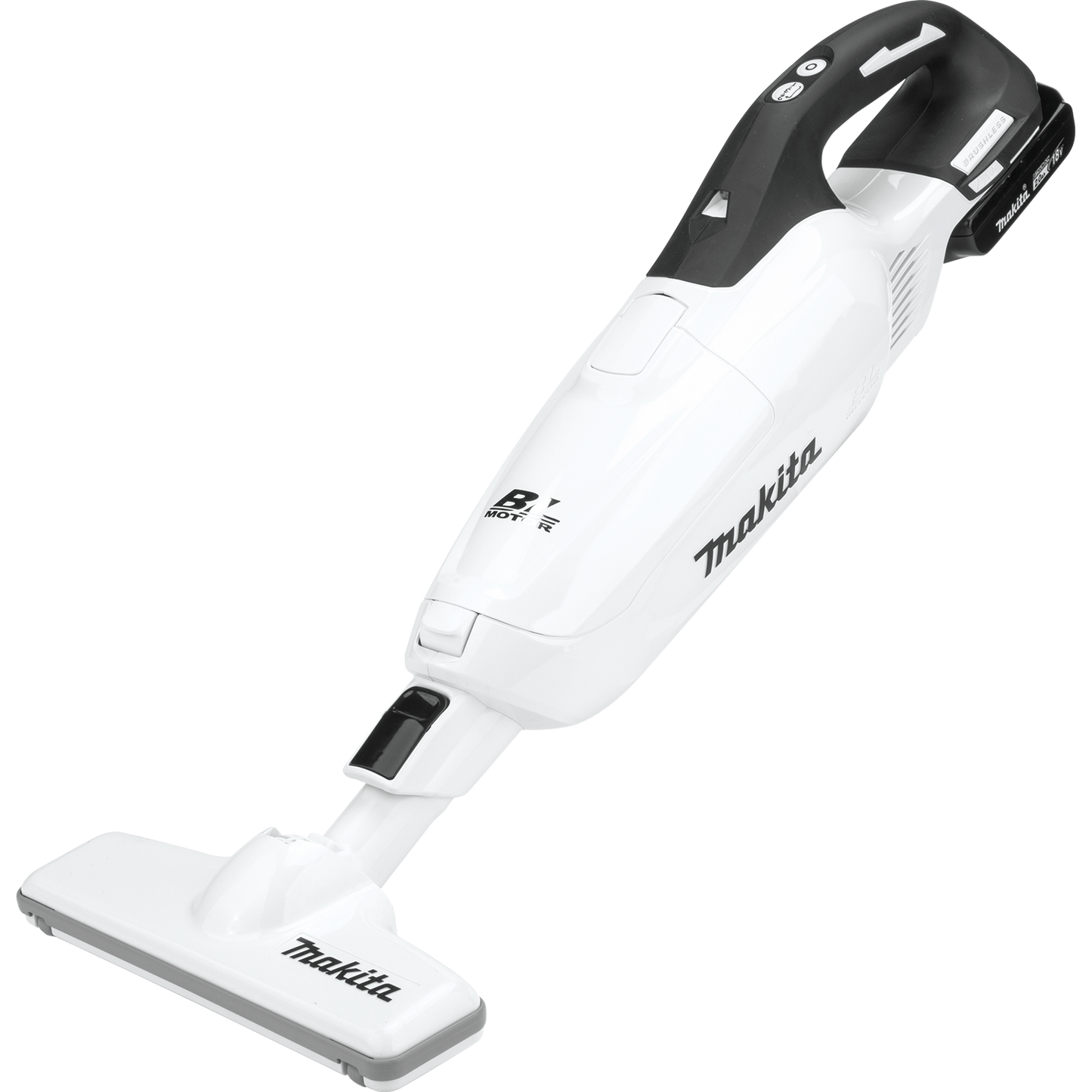 Makita XLC05R1WX4 18V LXT® Lithium‑ion Compact Brushless Cordless 3‑Speed Vacuum Kit, w/ Push Button and Dust Bag (2.0Ah)