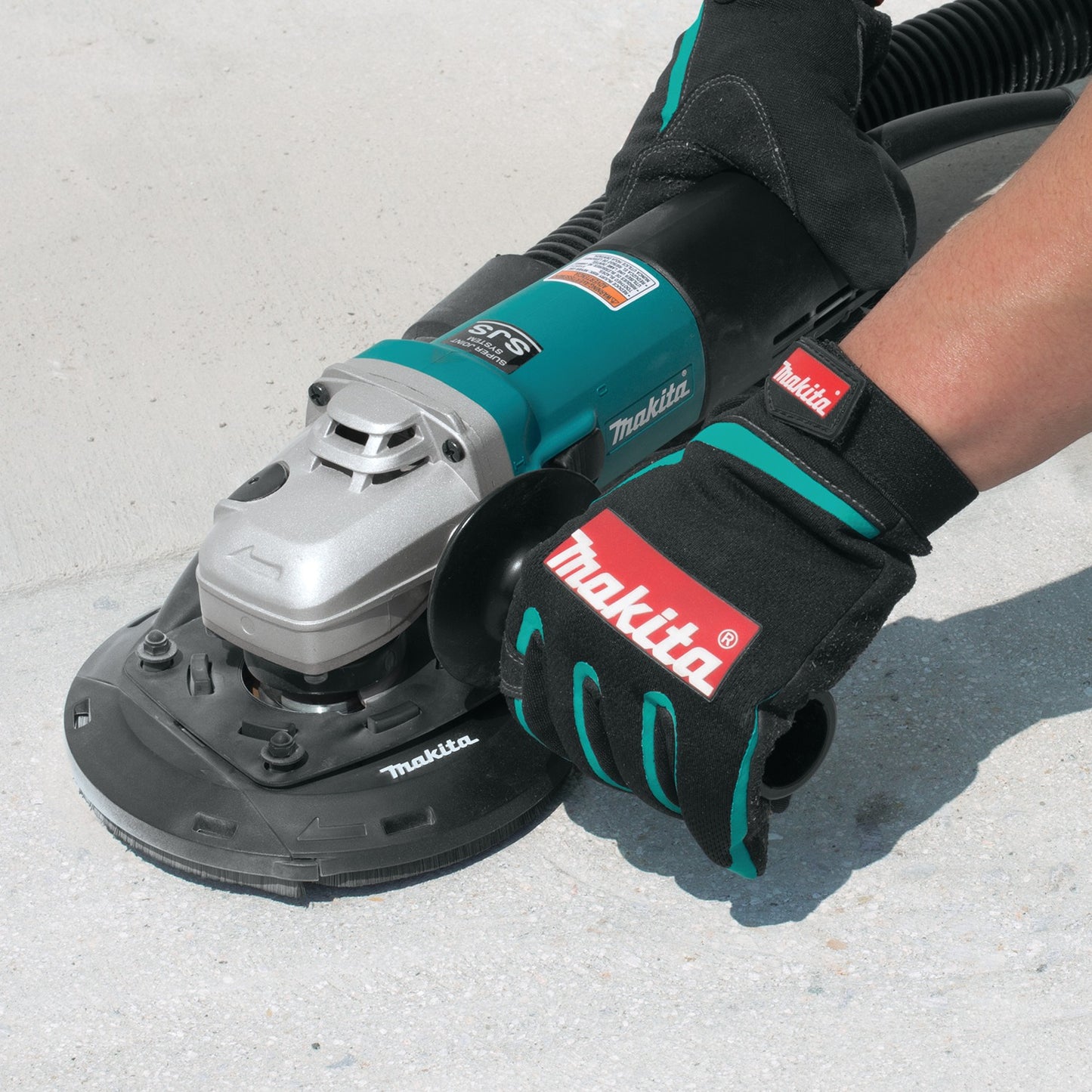 Makita 9564CV 4‑1/2" SJS™ High‑Power Angle Grinder