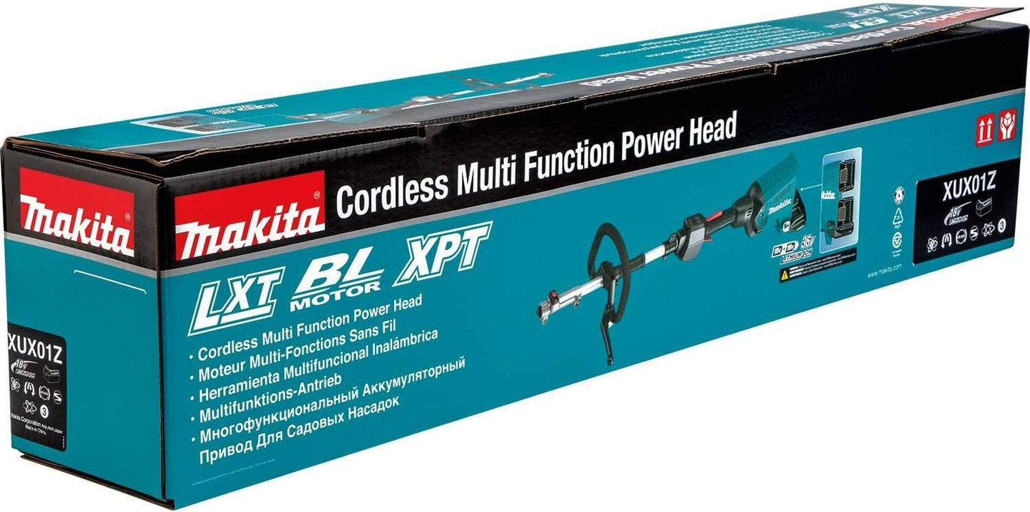Makita XUX01Z 36V (18V X2) Lxt® Brushless Couple Shaft Power Head, Tool Only