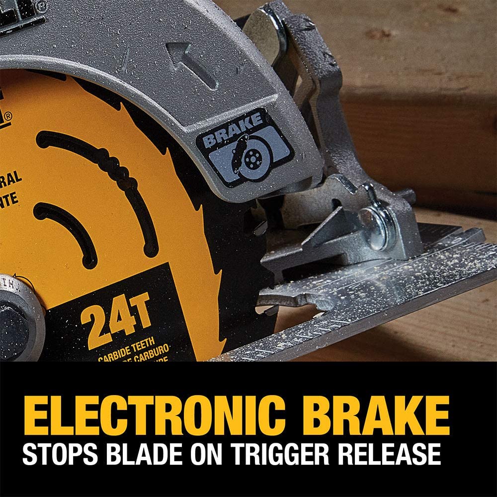 Dewalt DCS573B 20V Max* 7-1/4 In Brushless Cordless Circular Saw With Flexvolt Advantage (Tool Only)
