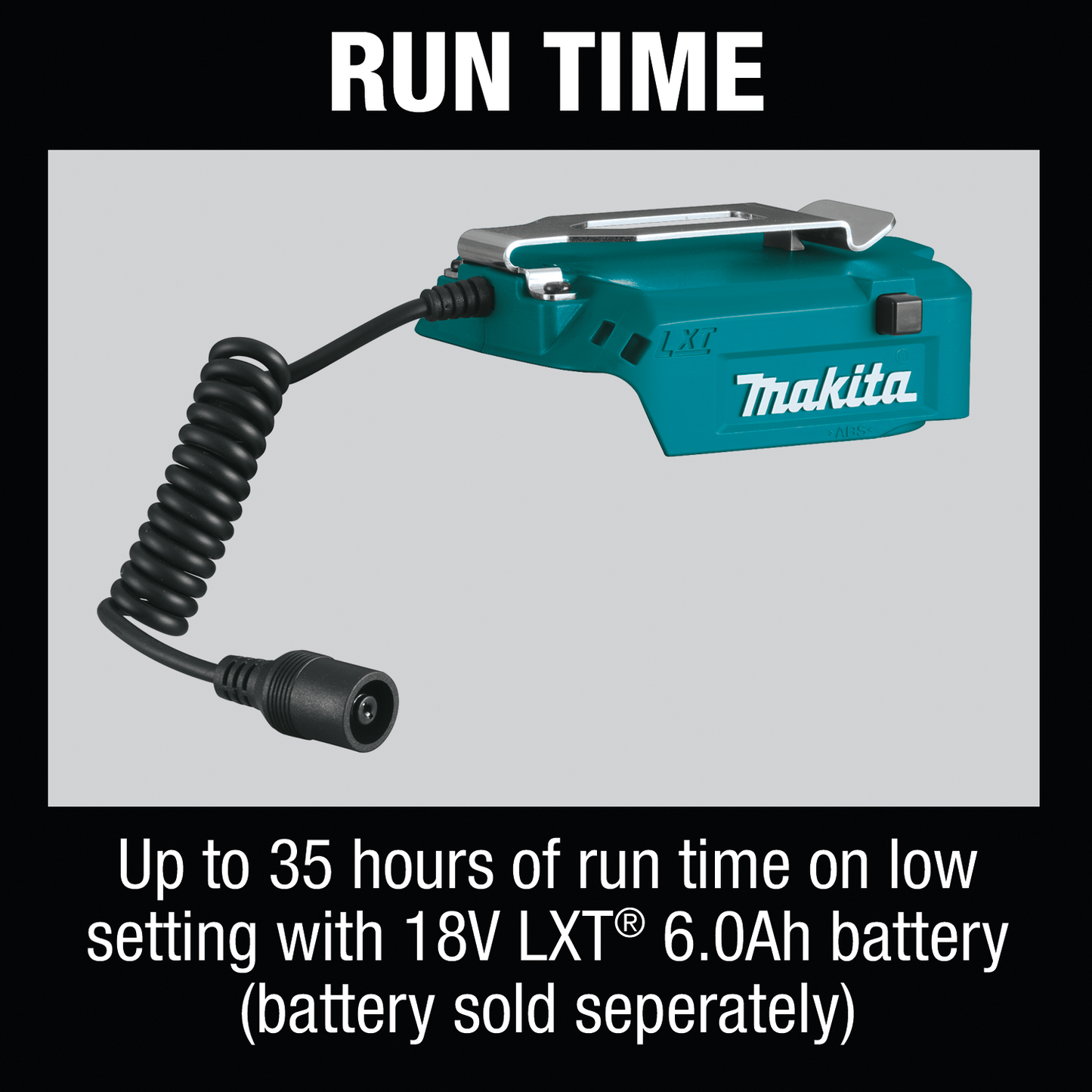 Makita DCJ205ZS 18V LXT® Lithium‑Ion Cordless Heated Jacket, Jacket Only (Black, S)