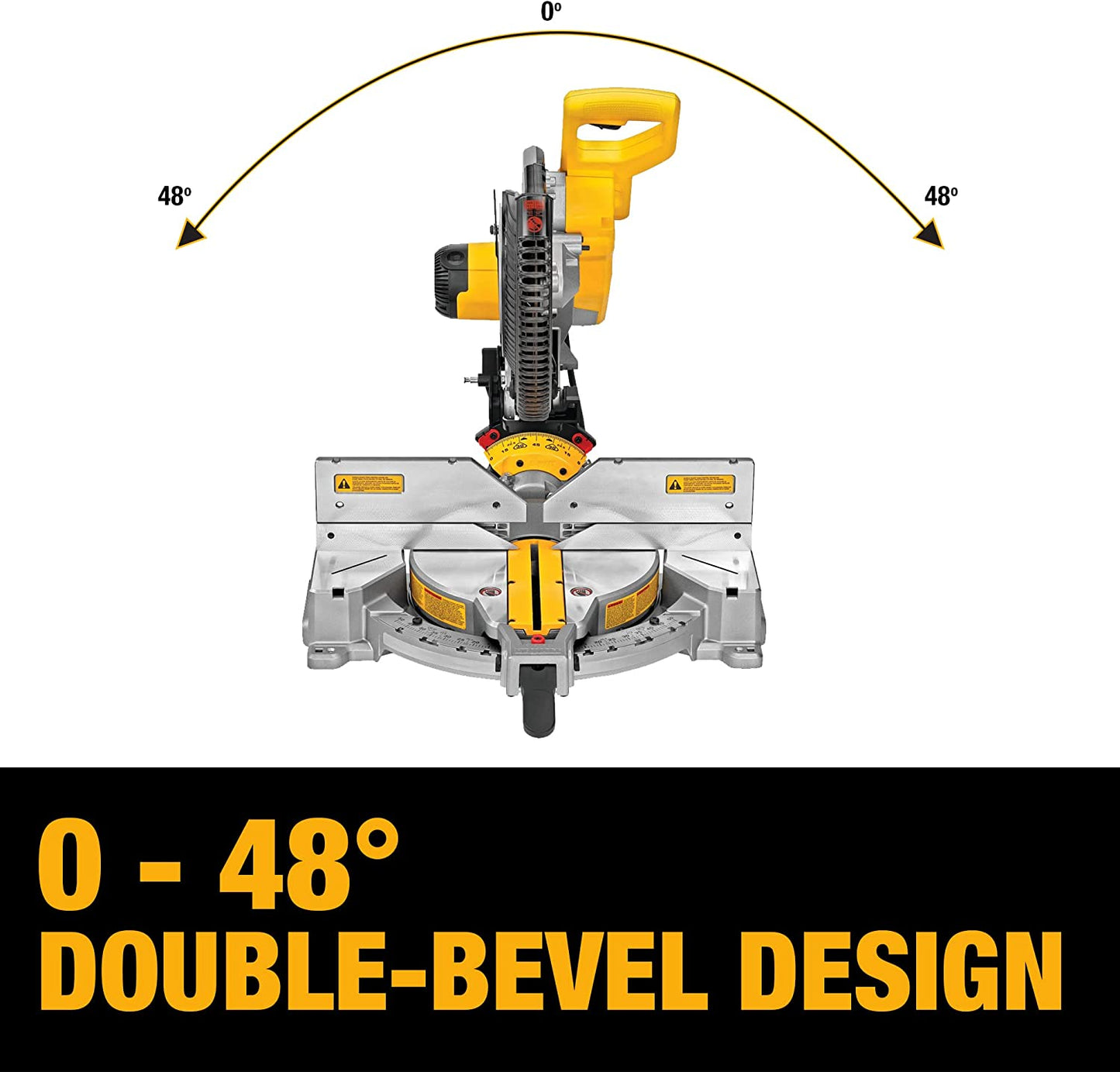 Dewalt DWS716XPS 15 Amp 12 In. Electric Double-Bevel Compound Miter Saw With Cutline