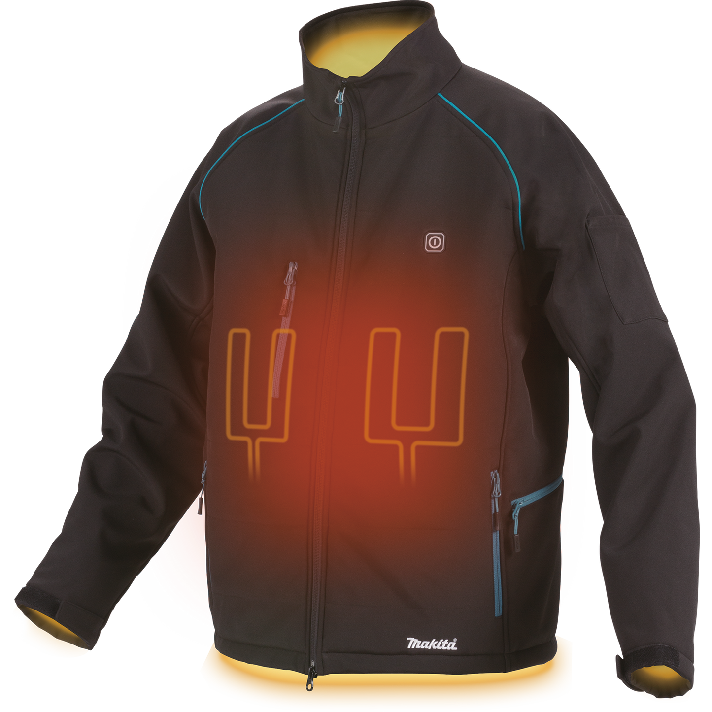 Makita DCJ205ZM 18V LXT® Lithium‑Ion Cordless Heated Jacket, Jacket Only (Black, M)
