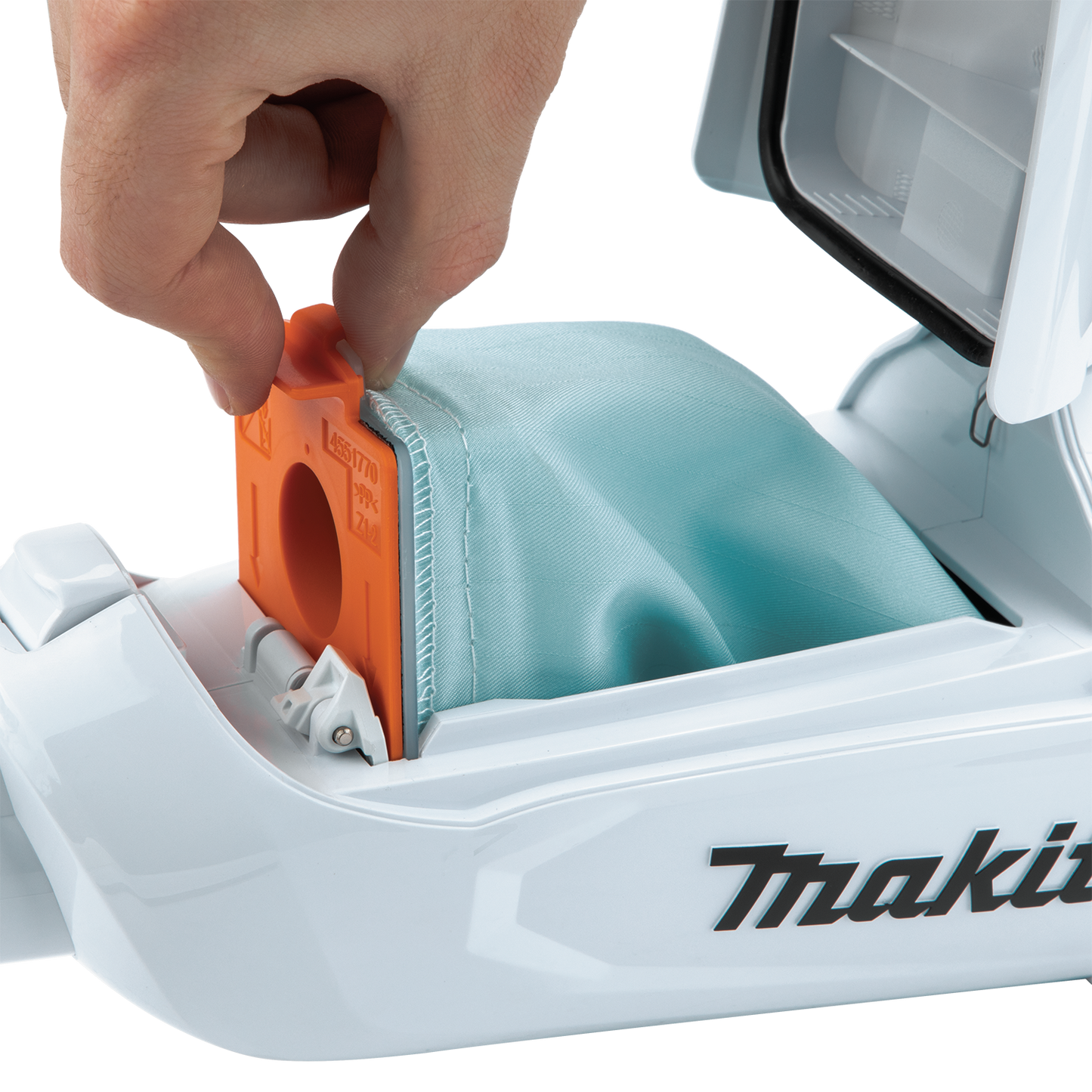 Makita XLC05ZWX4 18V LXT® Lithium‑ion Brushless Compact Cordless 3‑Speed Compact Vacuum, w/ Push Button and Dust Bag, Tool Only