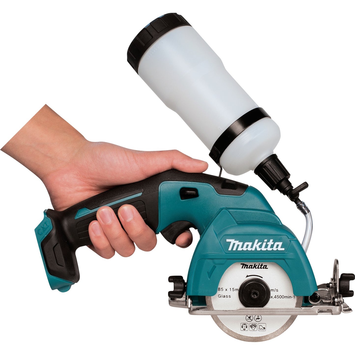 Makita CC02Z 12V max CXT® Lithium‑Ion Cordless 3‑3/8" Tile/Glass Saw, Tool Only