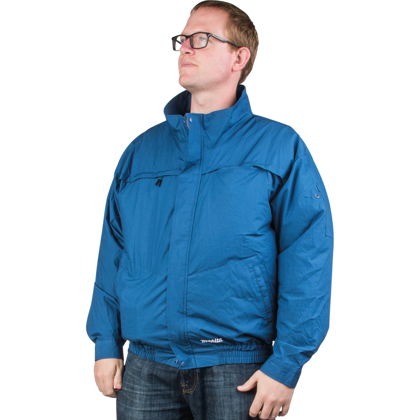 Makita DFJ304ZM 18V LXT® Lithium‑Ion Cordless Cotton Fan Jacket, Jacket Only (M)