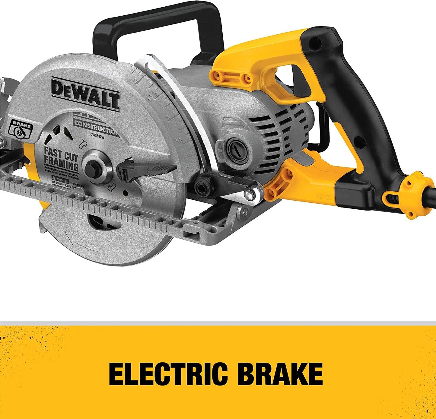 Dewalt DWS535B 7-1/4" (184Mm) Worm Drive Circular Saw With Electric Brake