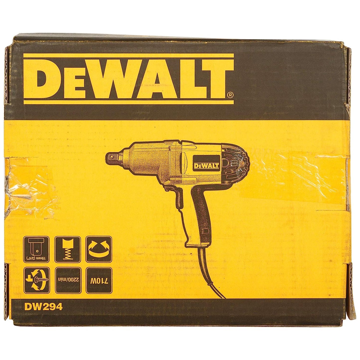 Dewalt DW294 3/4" Impact Wrench W/Detent Pin Anvil