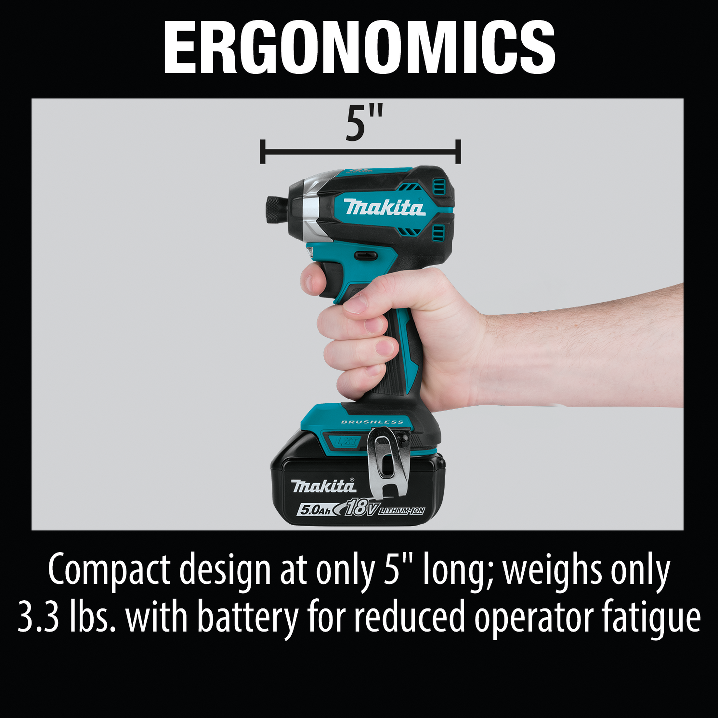 Makita XT291T 18V LXT® Lithium‑Ion Brushless Cordless 2‑Pc. Combo Kit (5.0Ah)