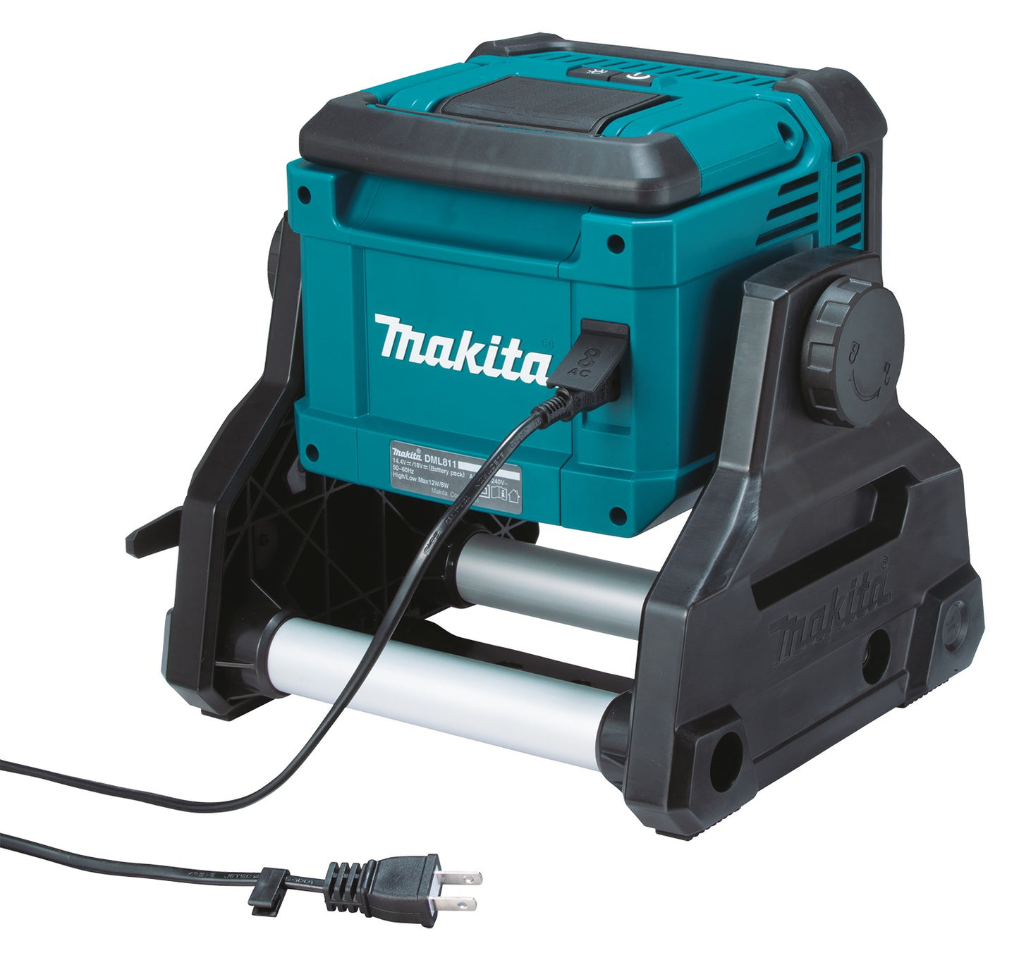 Makita DML811 18V LXT® Lithium‑Ion Cordless/Corded Work Light, Light Only