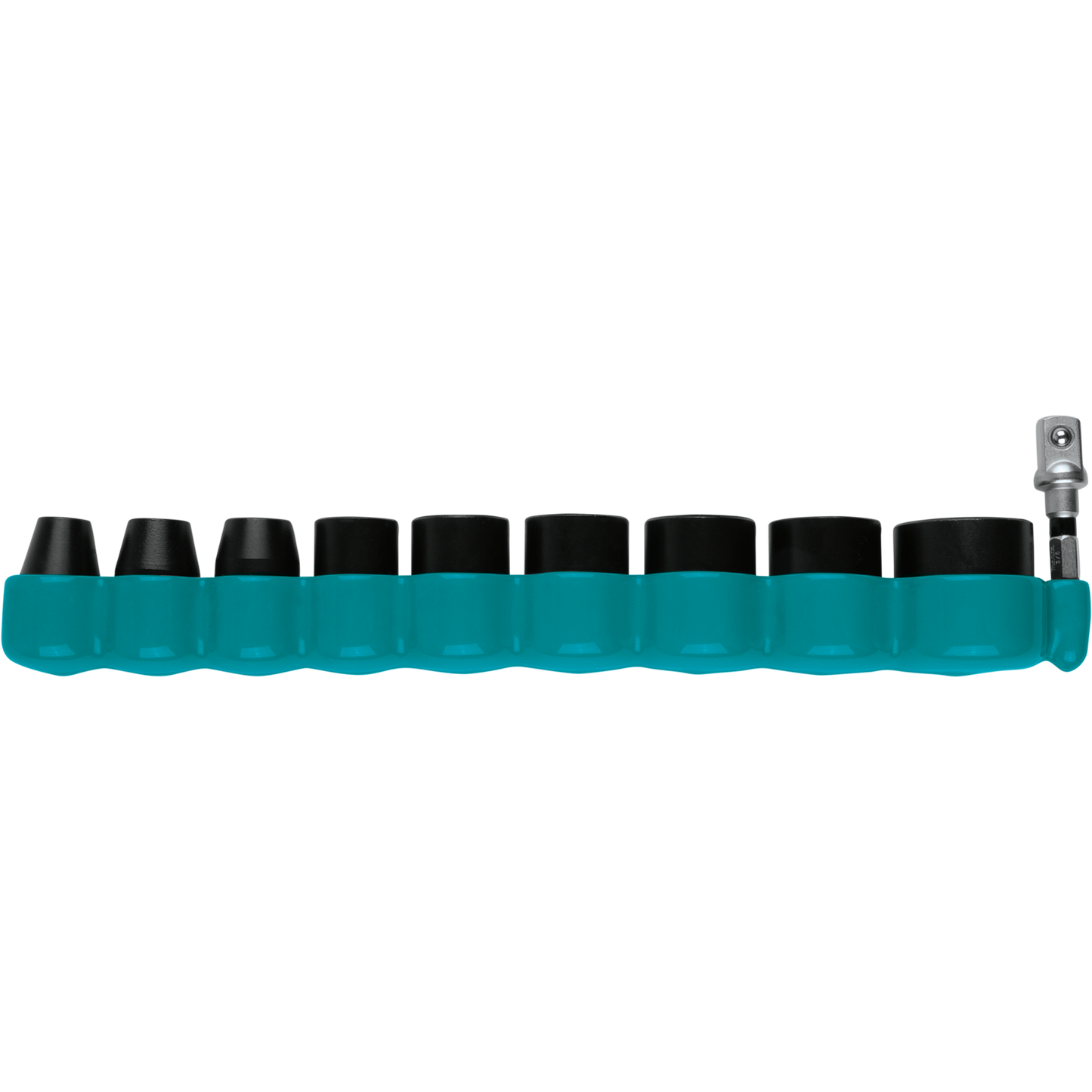 Makita E-01672 Impact XPS® 10 Pc. 3/8" Drive 6‑Point SAE Impact Socket Set w/ Standard Socket Adapter
