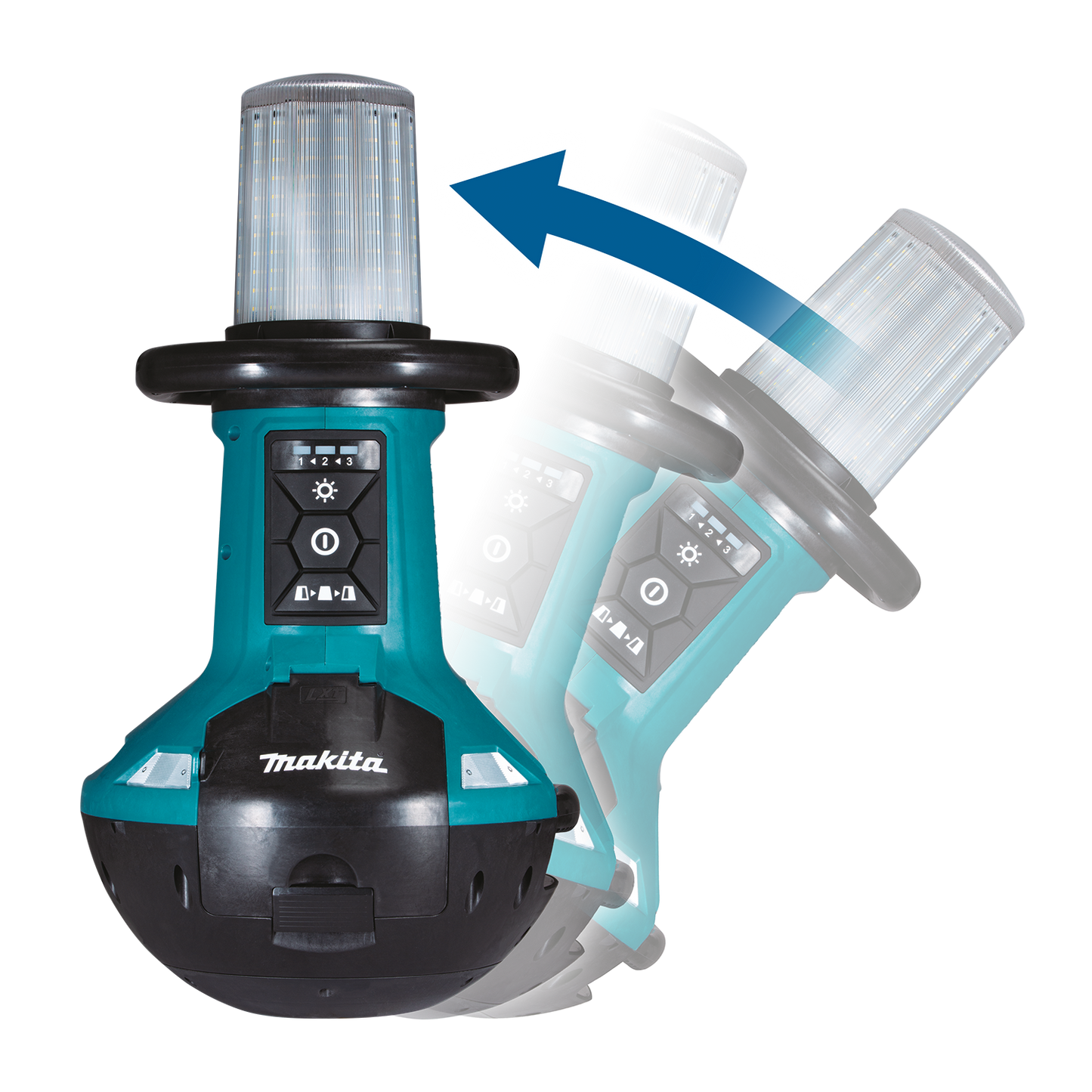 Makita DML810 18V X2 LXT® Lithium‑Ion Cordless Upright L.E.D. Area Light, Light Only