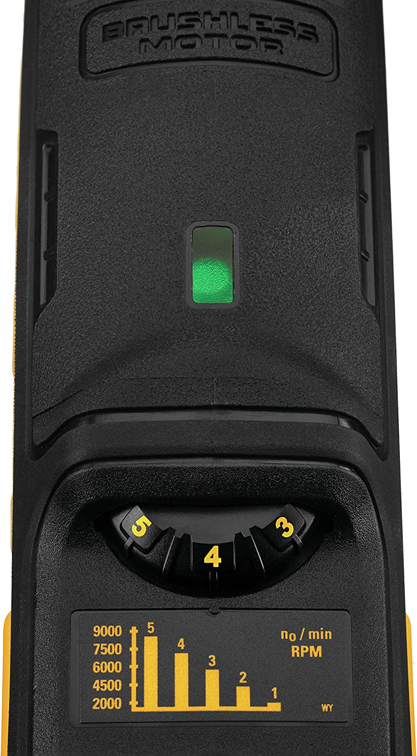 Dewalt DWE46253 5 In. Brushless Surfacing Grinder Kit With Kickback Brake