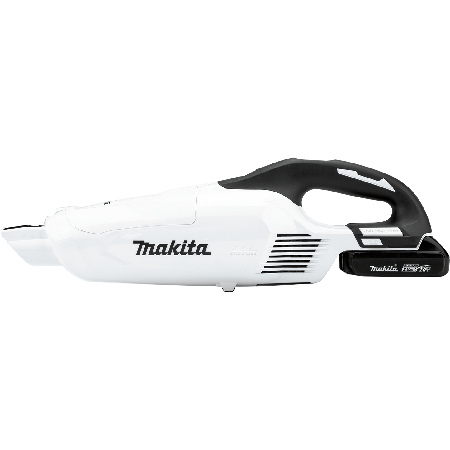 Makita XLC05R1WX4 18V LXT® Lithium‑ion Compact Brushless Cordless 3‑Speed Vacuum Kit, w/ Push Button and Dust Bag (2.0Ah)