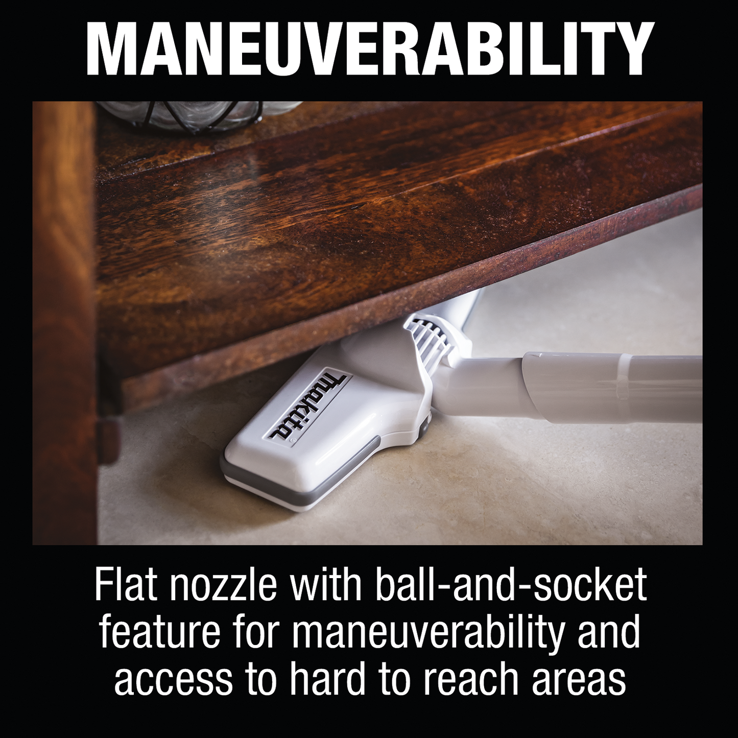 Makita XLC03R1WX4 18V LXT® Lithium‑ion Compact Brushless Cordless Vacuum Kit, Trigger w/ Lock (2.0Ah)