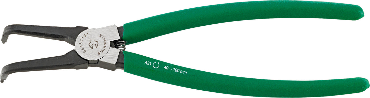 Stahlwille 65466131 6546 SICHERUNGSRINGZANGE 90° POL., KST-UEBERZUG A 31 Circlip Pliers For External Circlips