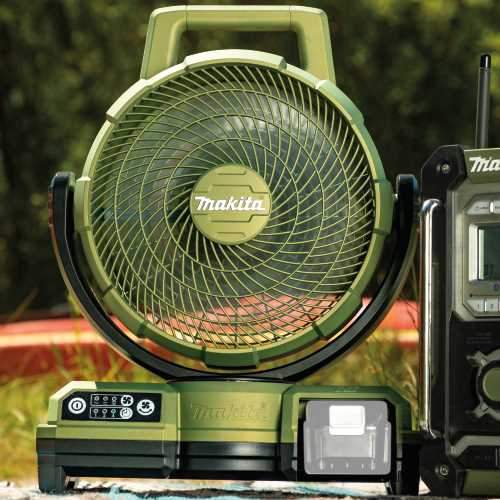 Makita ADCF203Z Outdoor Adventure™ 18V LXT® Cordless/Corded 9‑1/4" Fan, Tool Only
