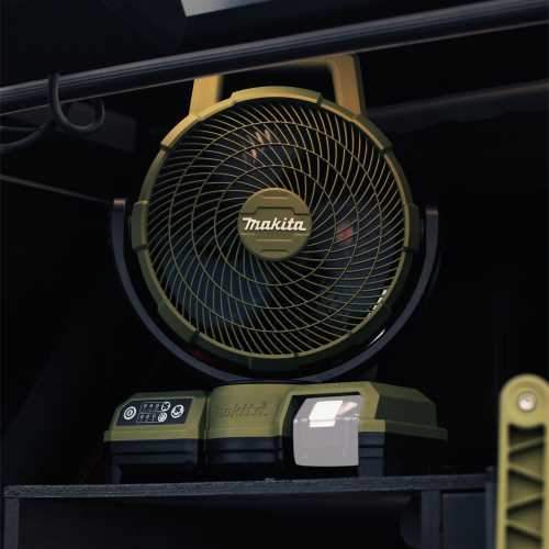 Makita ADCF203Z Outdoor Adventure™ 18V LXT® Cordless/Corded 9‑1/4" Fan, Tool Only