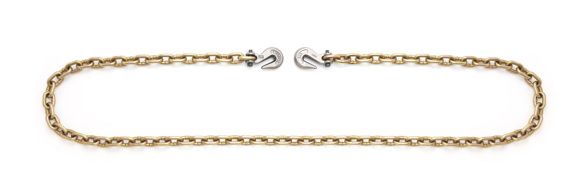 Campbell T0513575 5/16" x 25' Grade 70 Binder Chain w/Clevis Grab Hooks Each End