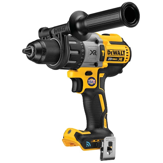 Dewalt DCD997CB 20V Max* 1/2 In Xr® Brushless Cordless Hammer Drill/Driver With Integrated Bluetooth® (Tool Only)